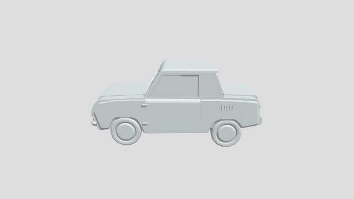 Cars low-poly 3D Model