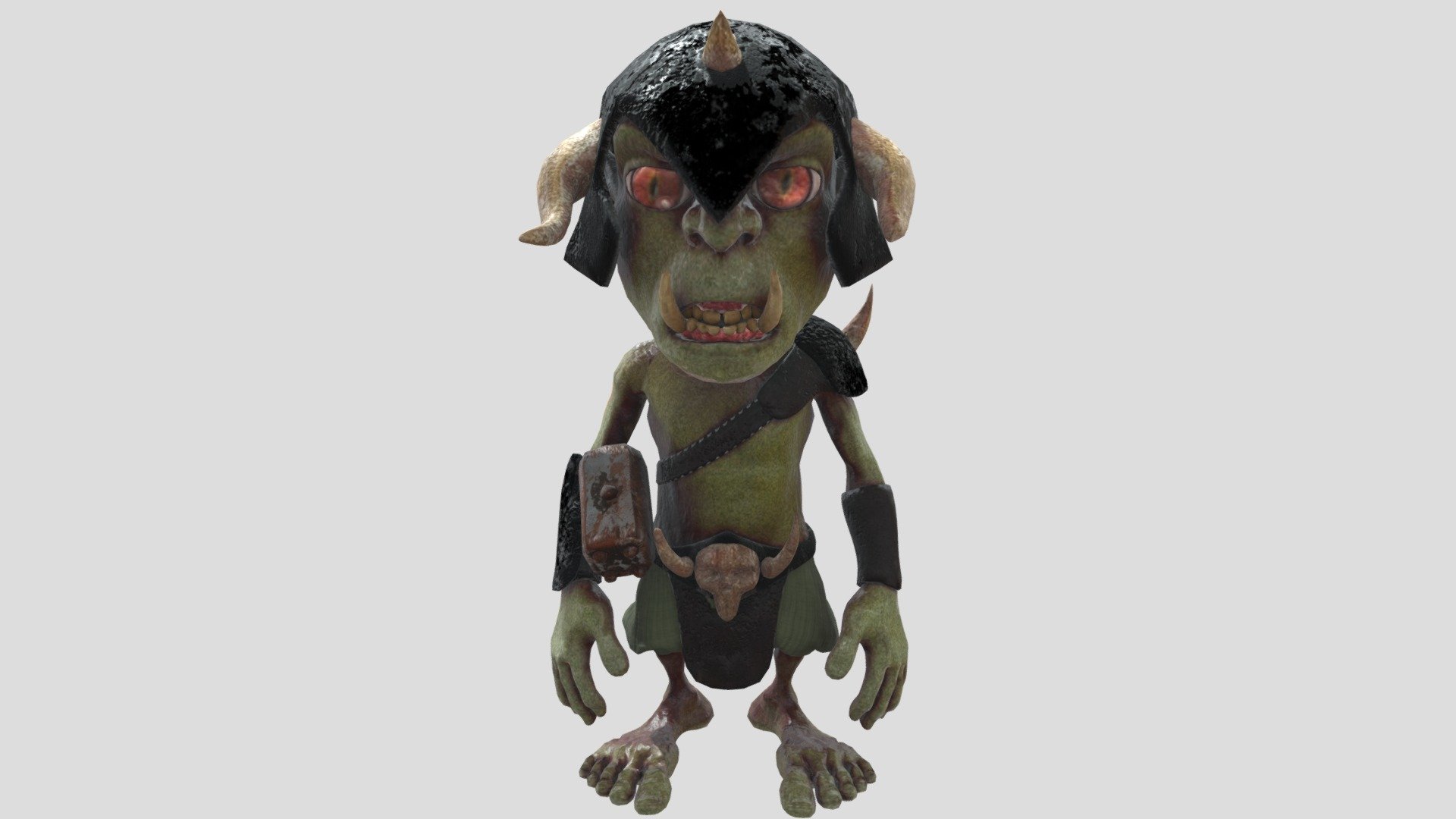 Orc Pintura Digital - 3D model by leandrosigaud [2139e4f] - Sketchfab