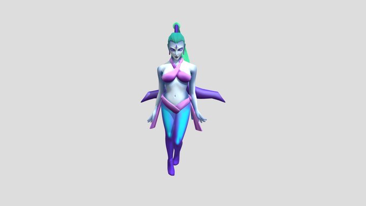 FF7 Shiva 3D Model