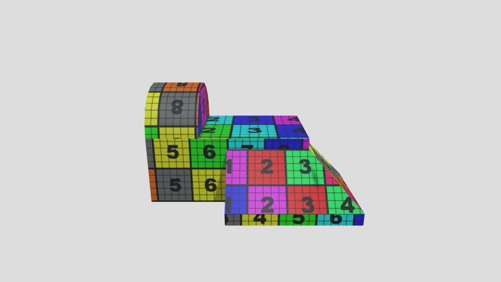 Uv maped model 3D Model
