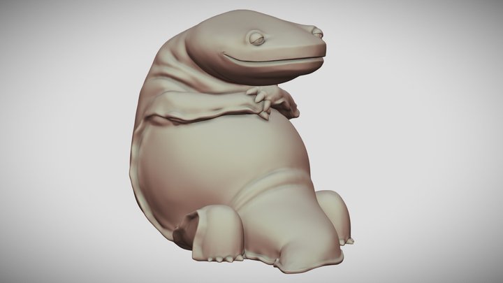 Salamander 3D Model
