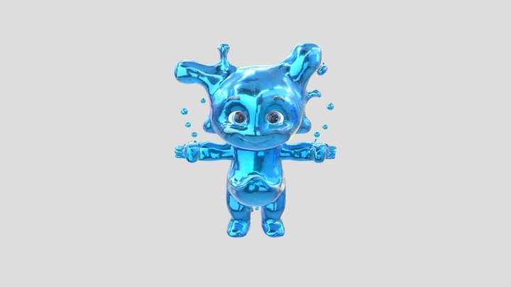 Aqua Sparkle Sprite