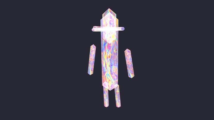 Bubble Buddy (OpenBrush) 3D Model