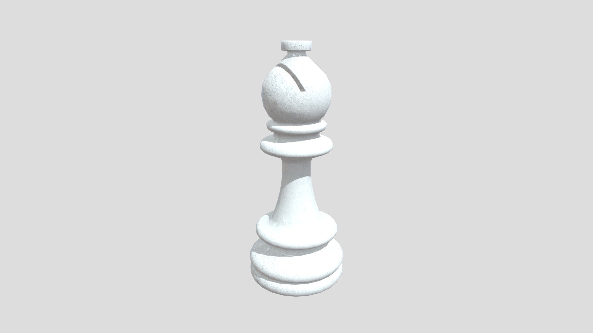 Bishop Chess Game Piece - Bispo Jogo de Xadrez 3D model