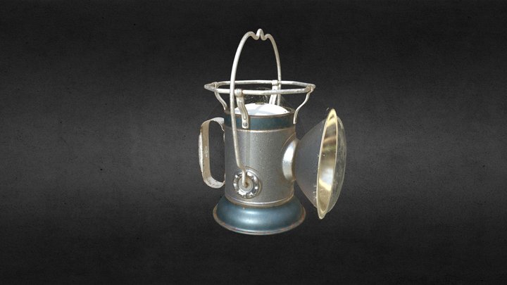 Lamp Delta 001 3D Model