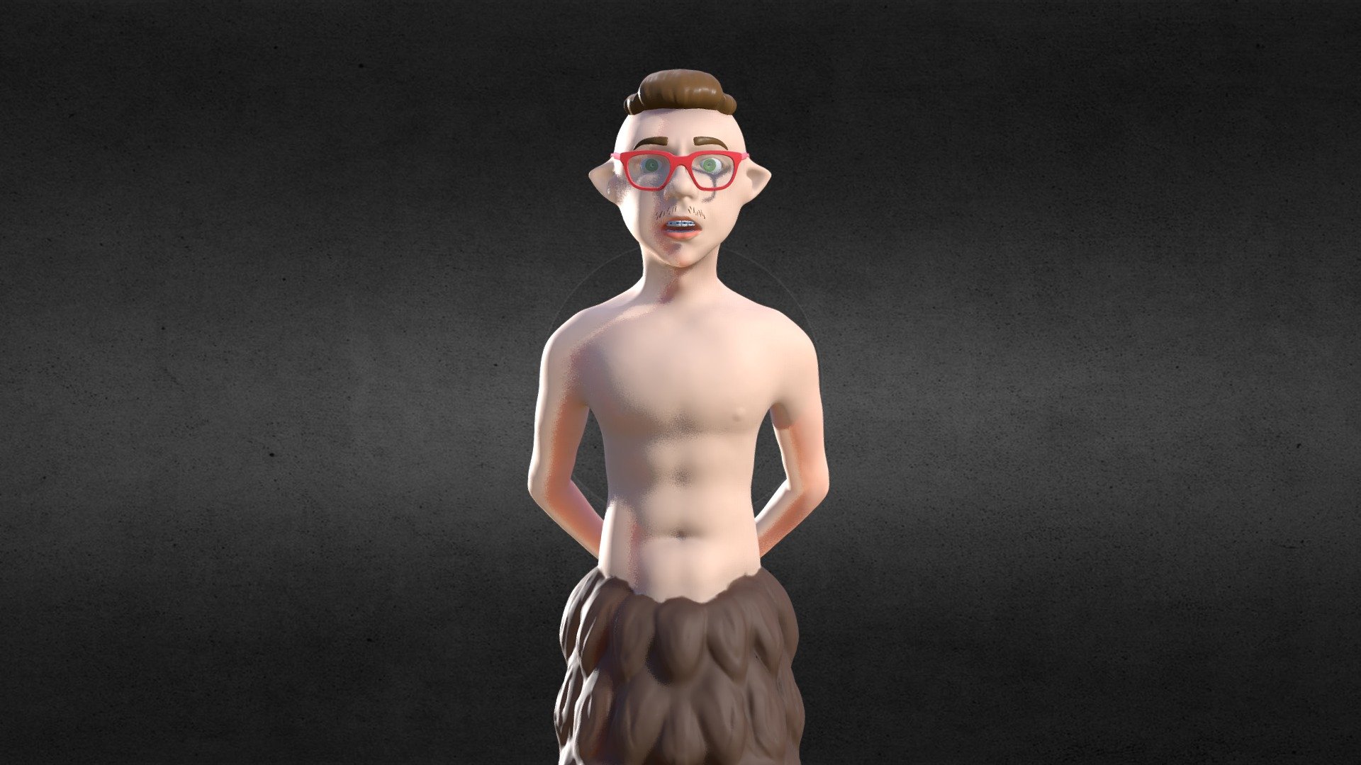 SculptJanuary18 Day 12: Pan
