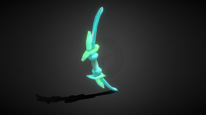 Crystal Bow 3D Model