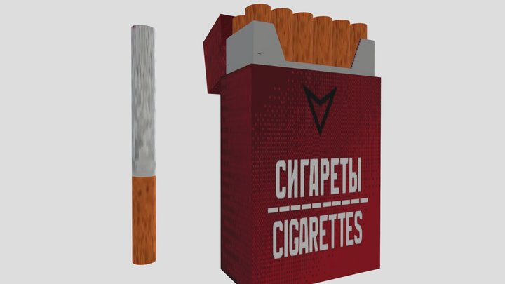cigarettes 3d model Cigarettes 3D models