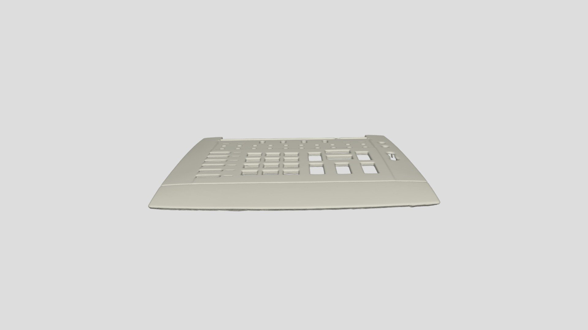 NEC SN176 Top Cover — Sketchfab embed 3D viewer