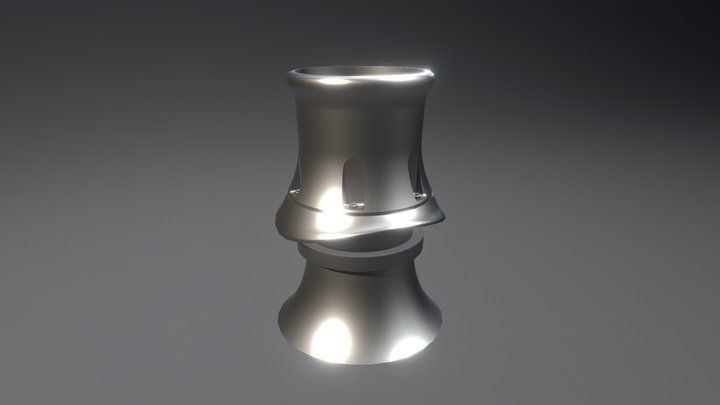 FD21 truba 3D Model