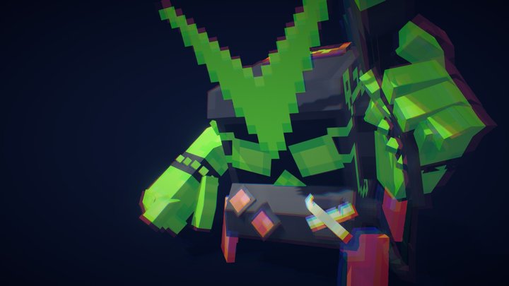 Virus 8-Bit: Brawl-Stars 3D Model