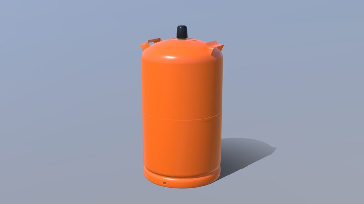 Botella de butano – Modello 3D gratuito STL