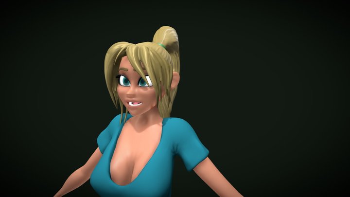 Carol 3D Model