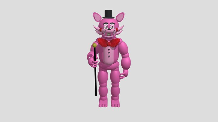 Kitty Faz Cat 3D Model