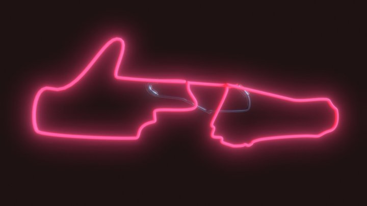 RTJ4 neon hands 3D Model