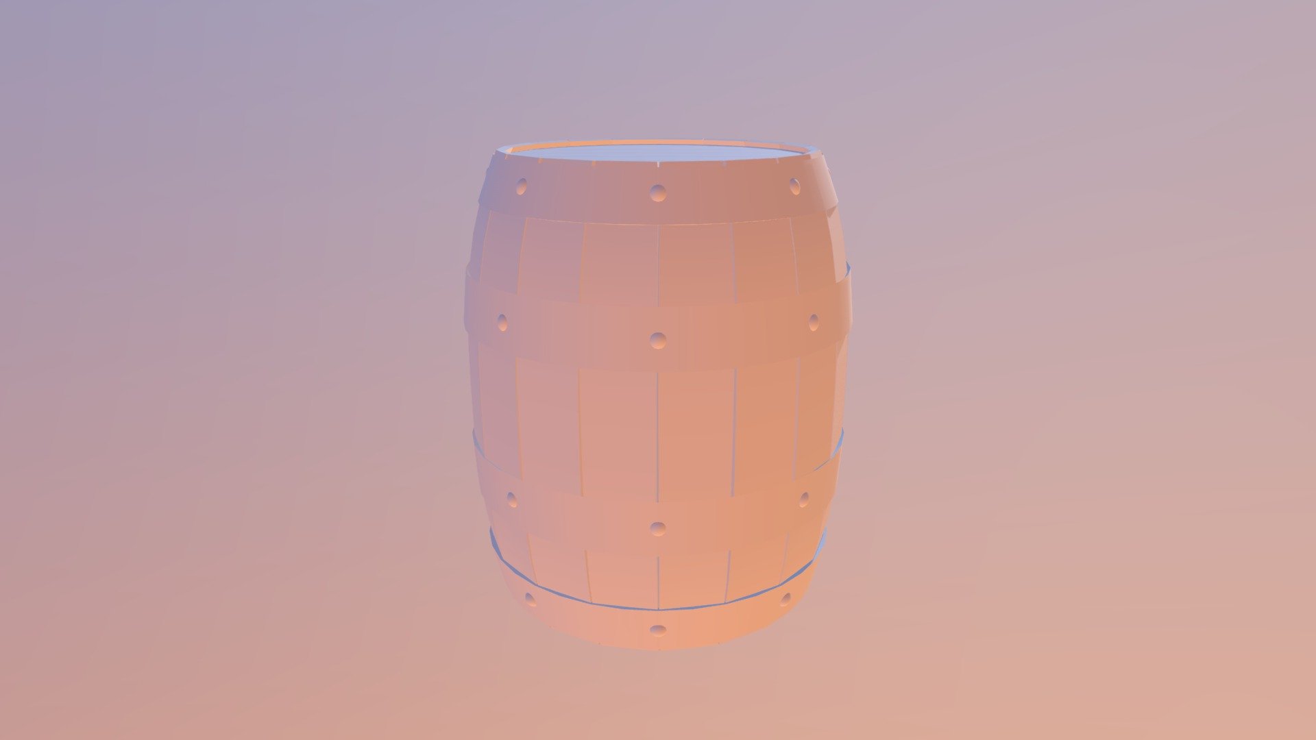 Barrel - 3D model by afournier [2142a99] - Sketchfab