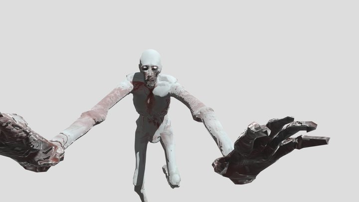 SCP 096 3D model