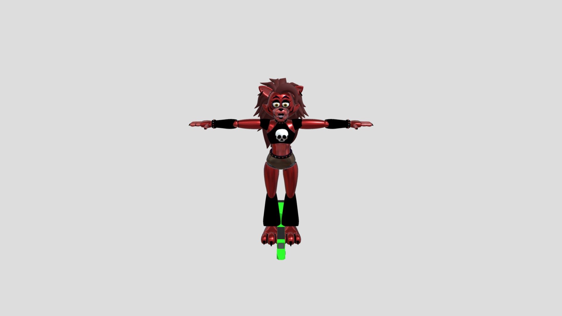 Foxanne_pirate_fnaf - Download Free 3D model by Shelbik.qo (@Angelina ...