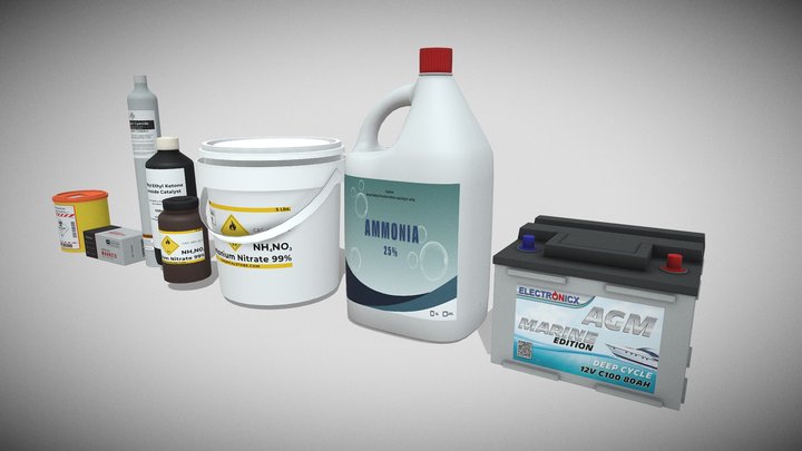 Dangerous Goods 3D Model