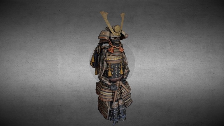 Samurai Armor Scan 3D Model