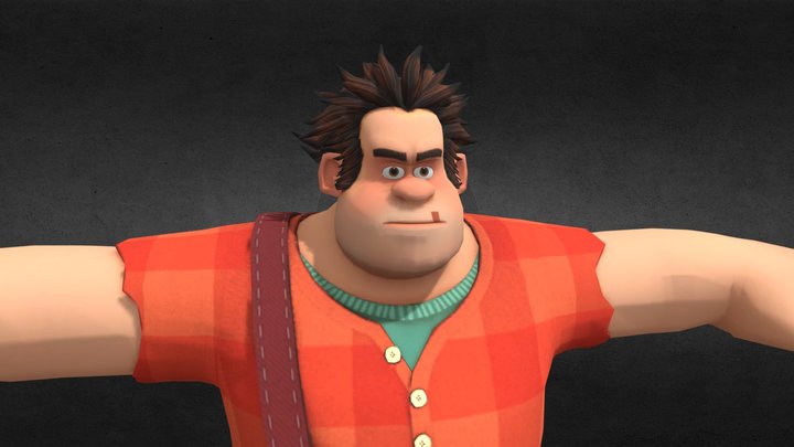 Wreck it Ralph 3D Model