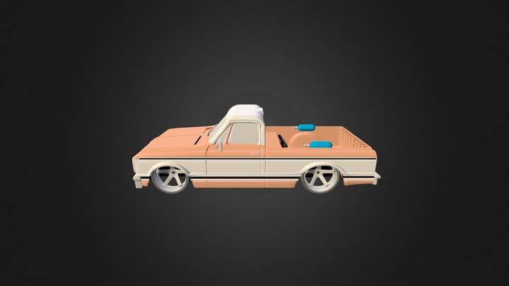 '72 DUB City Chevy 3D Model