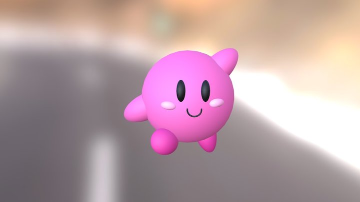 Practica #2 Kirby 3D Model