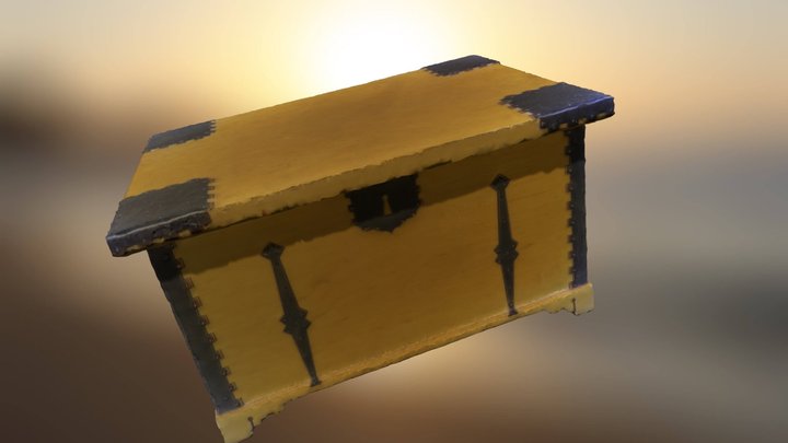 Chest/Box/Lādīte 3D Model
