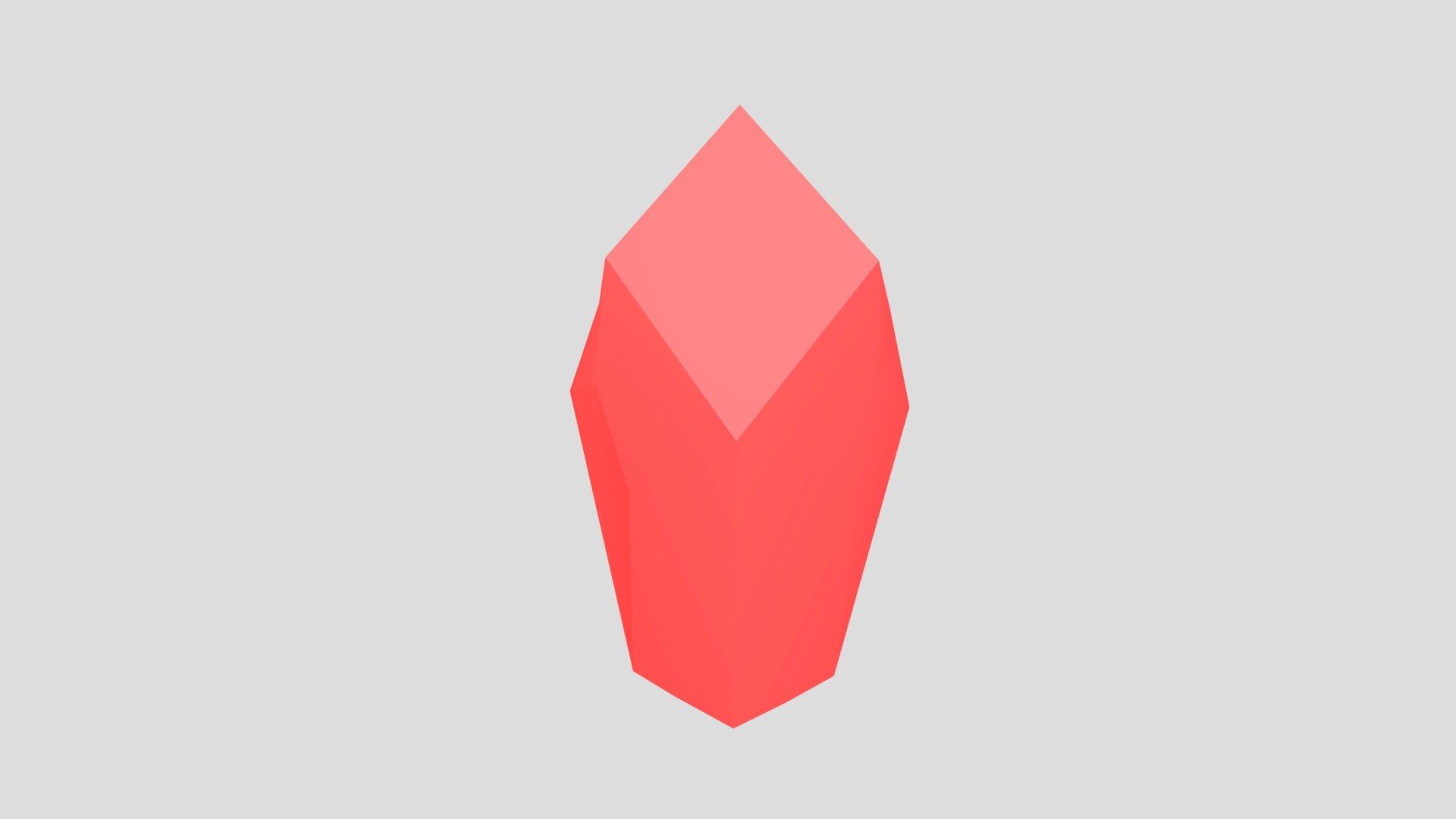 Crystal (model(shaded w/ anim material in Ue4))