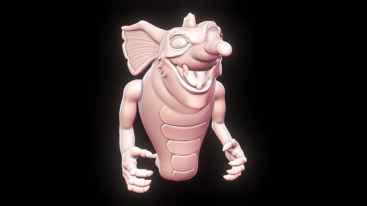 Brat-A-Rat - Filmation's Ghostbusters 3D print 3D Model