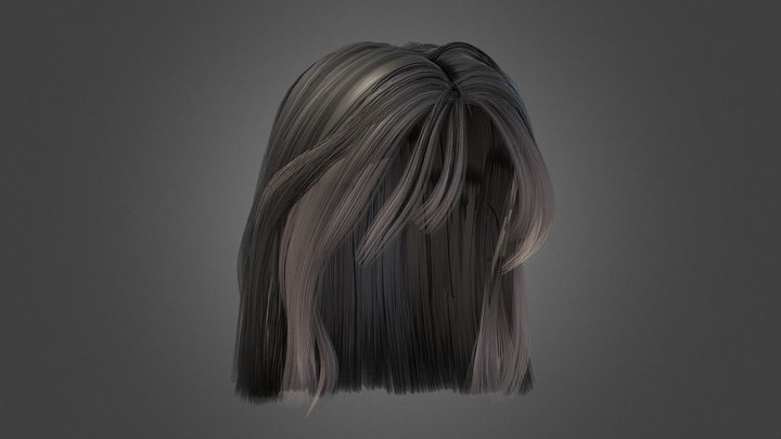 Bobhair 3D Model