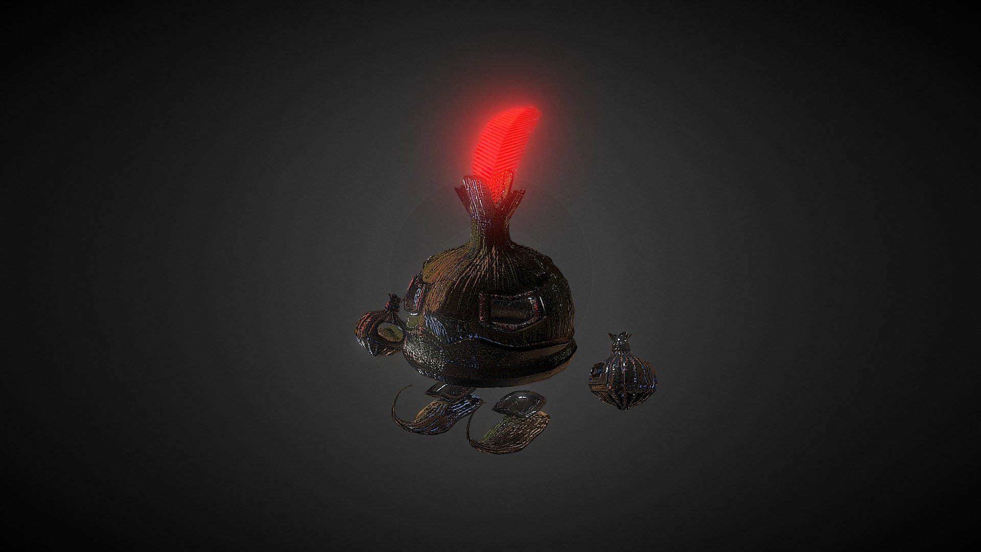 Onion Knight 3D model by sam.robinson.93 [214b553] Sketchfab