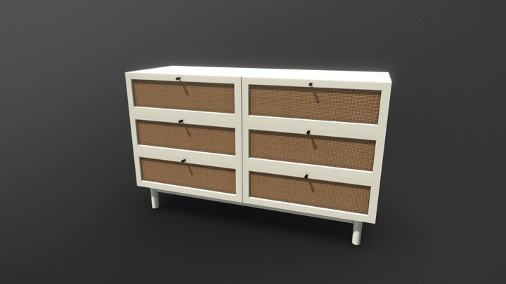 3dfy Dresser Example 3D Model