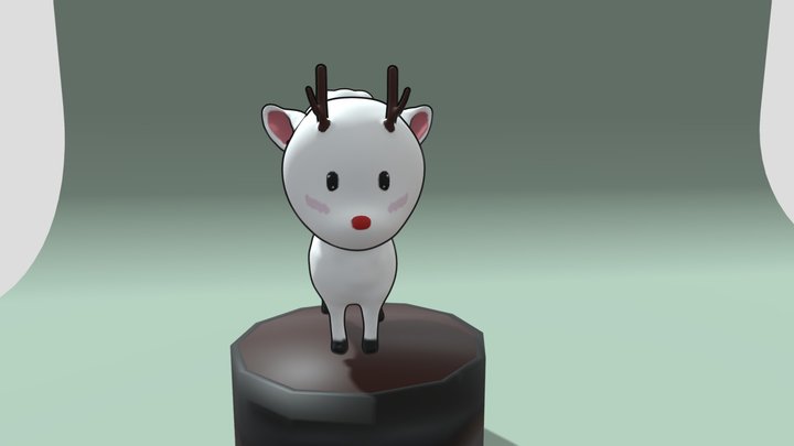 Modelado ciervo 3D Model