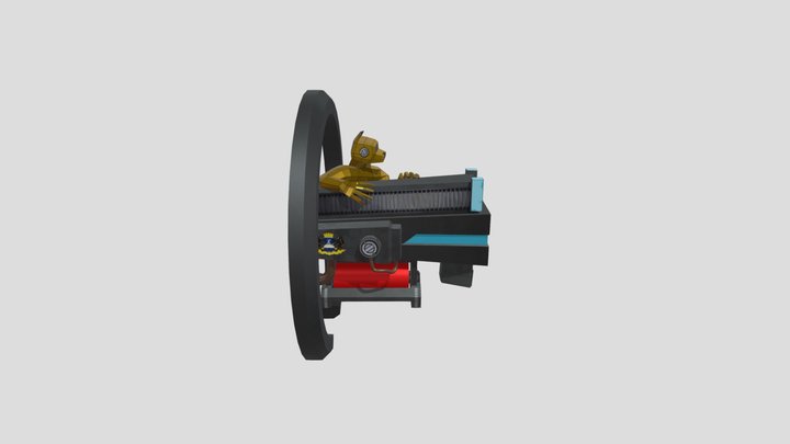 Cибирский Кот Spaceship 3D Model