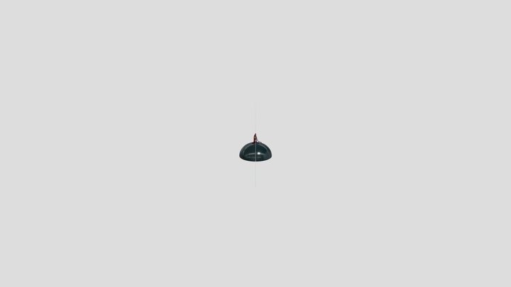 Vienna Hanging Street Lamp Flat Dome – Kostenloses 3D-Modell STL