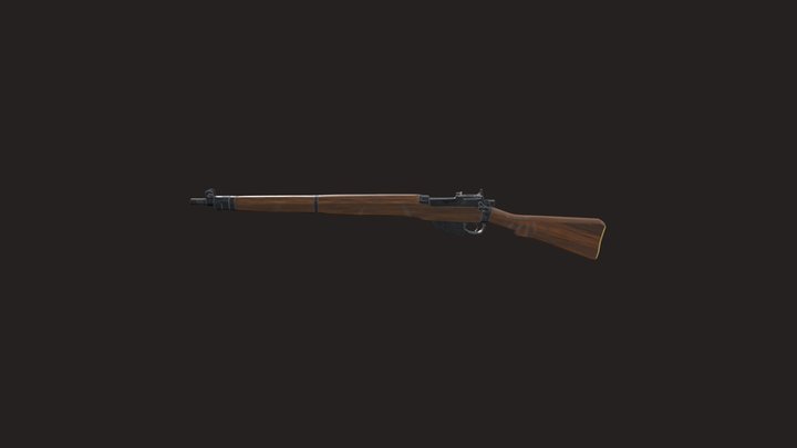 Lee Enfield Mk. I Rifle 3D Model