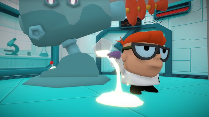 Dexter 3D Model – Dexter’s Laboratory Fan Art 3D Model