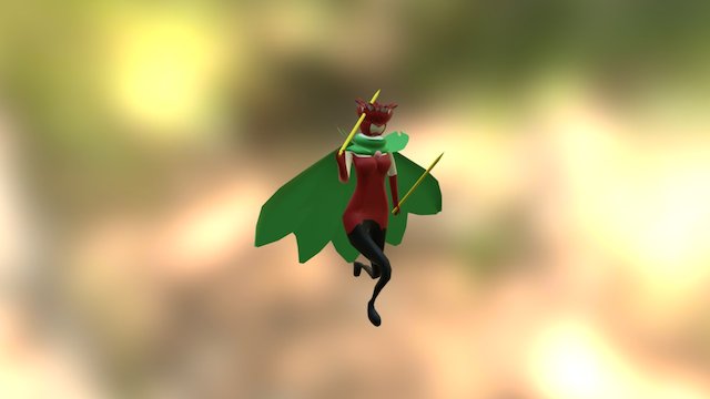 Rosemon 3D Model