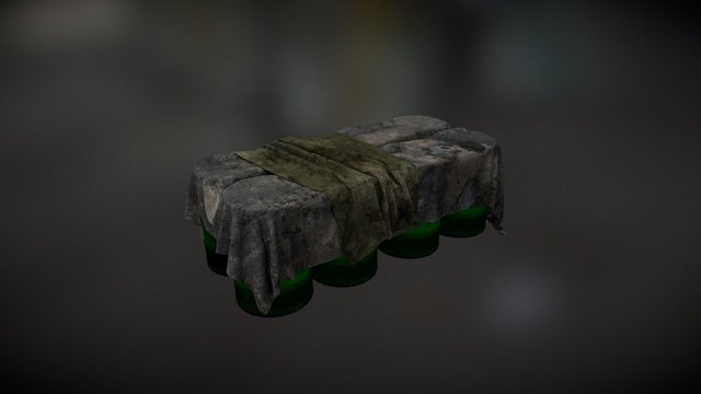 Dirty Fabric 1 Test 3D Model