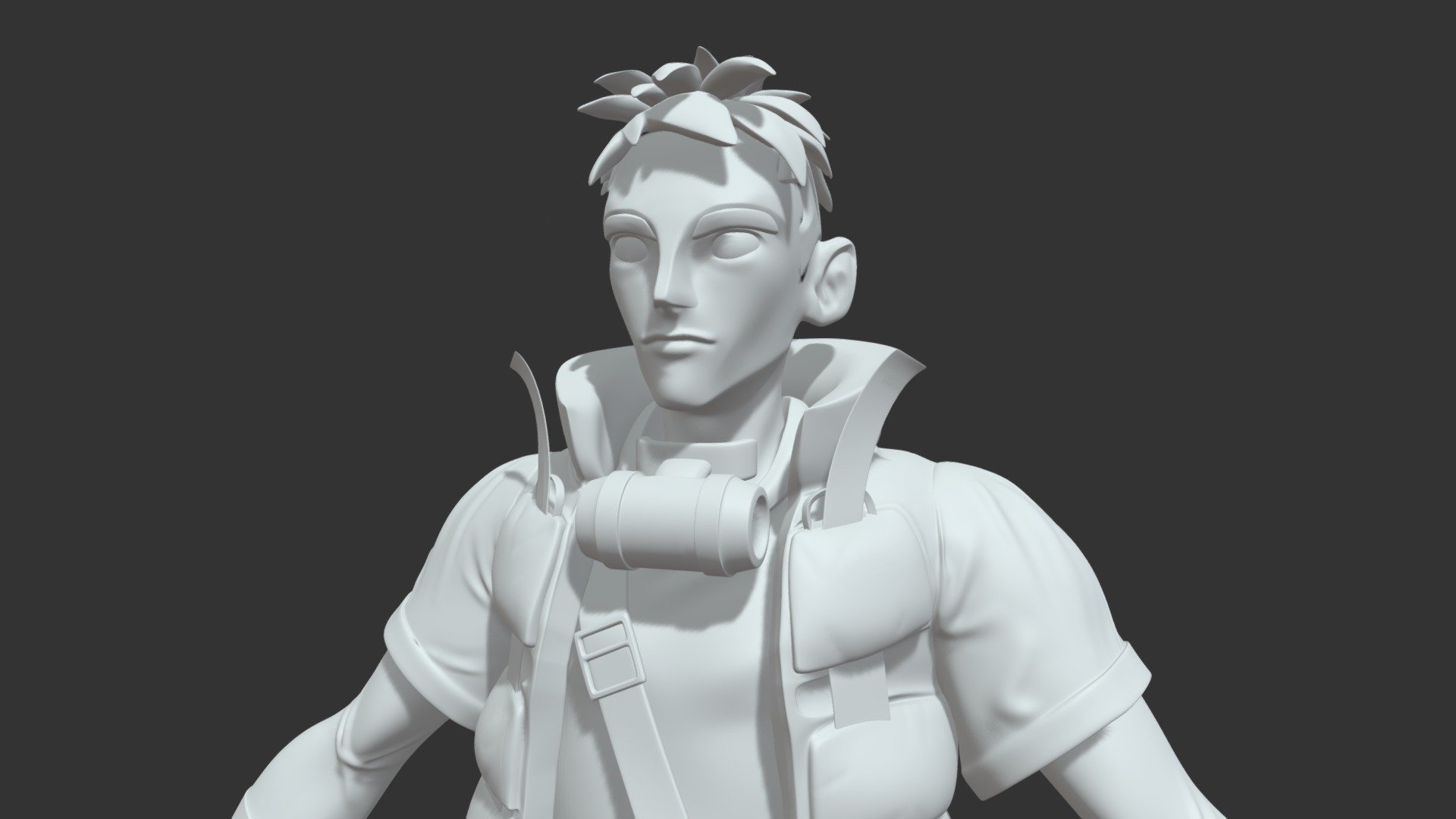 Scifi Character Sculpt - Week 1