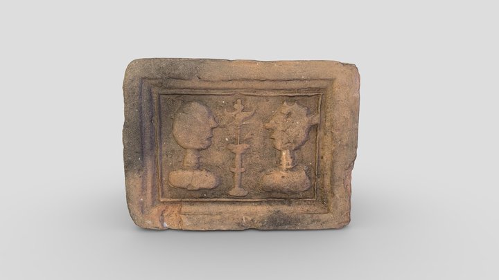 Haardsteen | hearthstone (1525-1575) 3D Model
