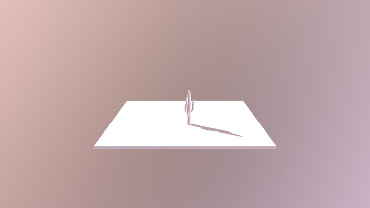 Cactus 3D Model