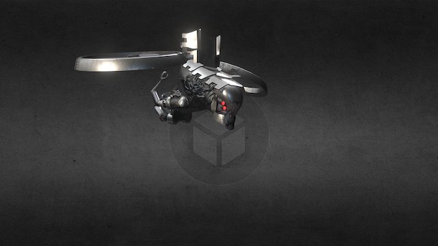 Blue Effect VR - Drone 3D Model
