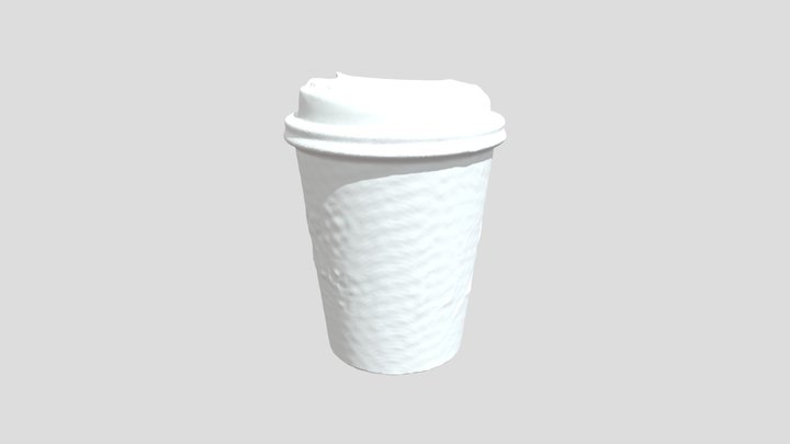Vaso De Café Editado 3D Model