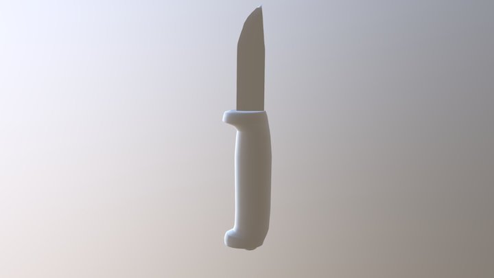 Hunting Knife 3D Model