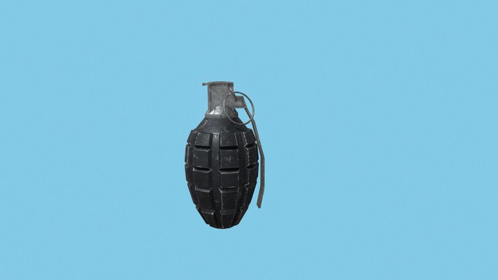 Grenade 3D Model
