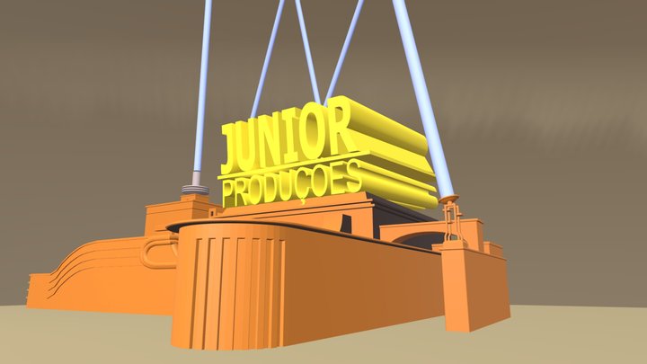 Junior Produções (20th Century Fox Style) Logo R – Modello 3D gratuito STL