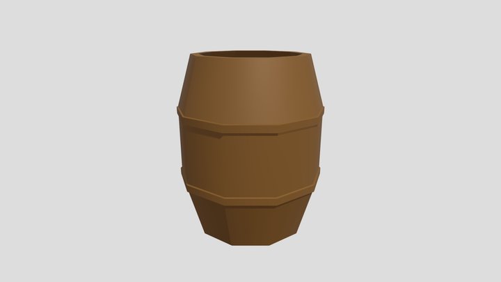 Barrel 3D Model