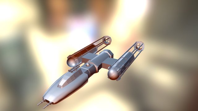 STAR WARS: Y-WING 3D Model